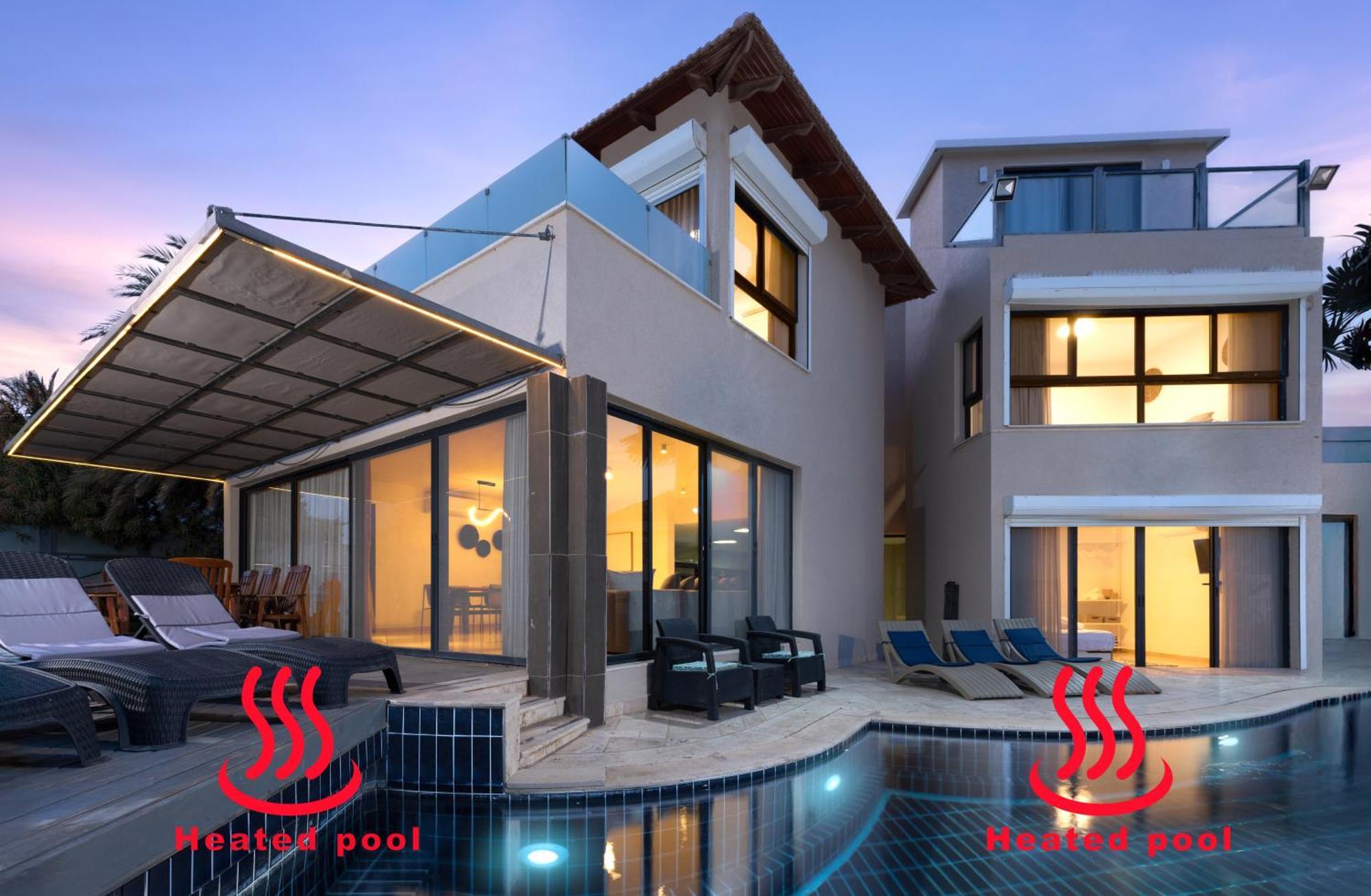 Villa Daniela Heated Pool וילה דניאלה בריכה מחוממת Eilat Exterior photo